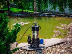 Pumpa Strend Pro Garden, 750W, 18000 l/h, kabel 6 m, mulj