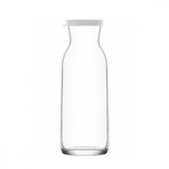 Boca-bokal 700ml FONTE sa silikonskim poklopcem, prozirno staklo