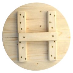 Holzabdeckung von 43,5 cm für 16 l und 20 l Kessel, Emaille G7