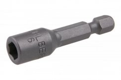 Bit-Adapter-Stecknuss 6-kant. 6 mm