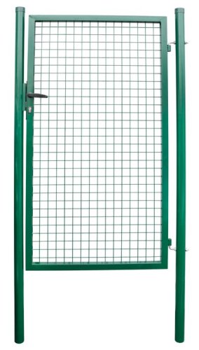 Gate Strend Pro METALTEC ECO, 1000/1200/50x50 mm, cadru pătrat, verde, o singură foaie, grădină, ZN+PVC, RAL6005