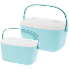 Set de 2 cutii frigorifice POLAR, turcoaz