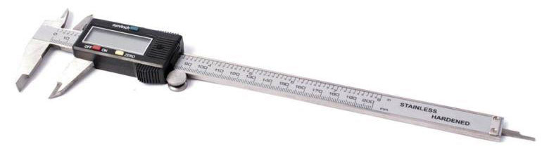 Messschieber digital 200/0,01 mm mit Schraube, XL-TOOLS