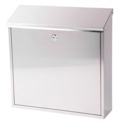 Flatbox 2, oțel inoxidabil, poștal, 360x100x360 mm
