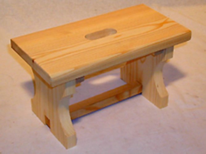 Stolček drevený č.1 18x20x35