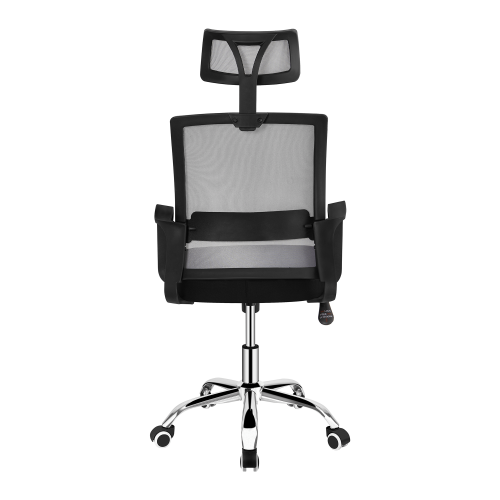 Krzesło biurowe, jasnoszary/czarny, DIKAN