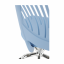 Krzesło obrotowe, niebieski/chrom, SELVA