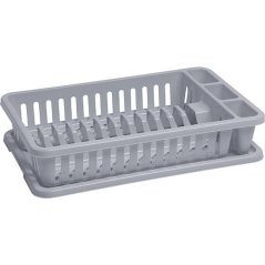Curver® Tropfschale 173415, grau Lux, 26,5x42x8,8 cm