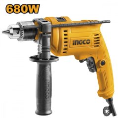 Schlagbohrmaschine ID6808E INGCO, 680 W, 13 mm