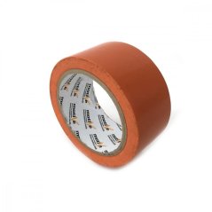 PVC trak gladek ORANŽEN - 48mm / 25m