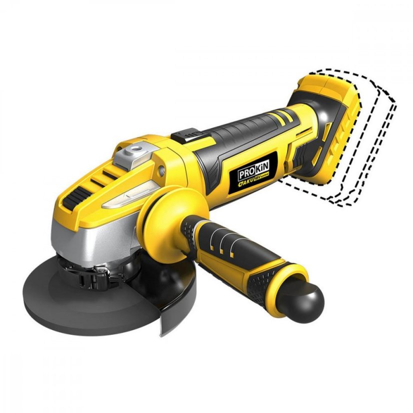 Winkelschleifer AG-L0118, 125 mm AKU 18V SYSTEM PROKIN KLC