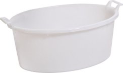 Vandlík ICS P12155, 22 l, 55 cm, biały, owalny. z uszami