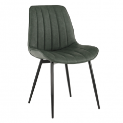 Krzesło, zielony/czarny, HAZAL