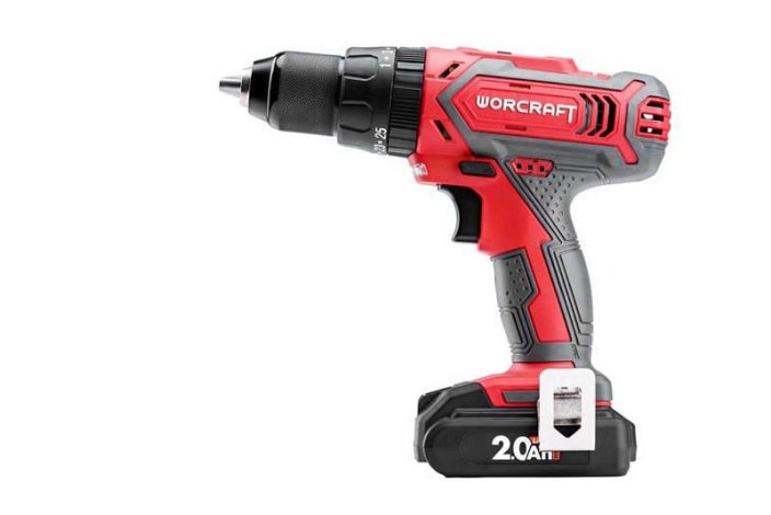 Skrutkovač Worcraft CD-20LiH, 20V, 2x Li-ion 2.0Ah