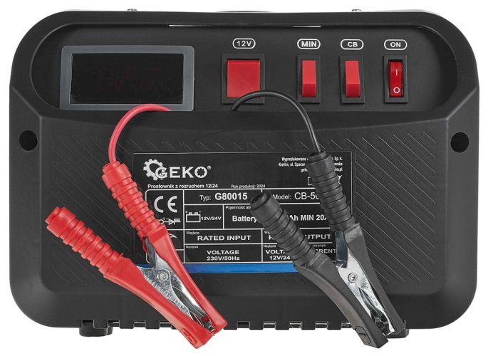 Nabíjačka so štartovaním 12/24V 20-380 Ah, GEKO