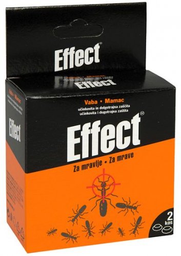 Insekticid Effect® vaba proti mravljam, gel, 2 kom