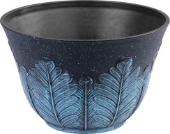 Strend Pro Flower virágcserép, 30x19 cm, szürke-kék