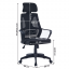 Krzesło biurowe, czarna tkanina, TAXIS NEW