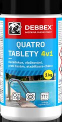 Piscină chimie Quatro tablete 1kg