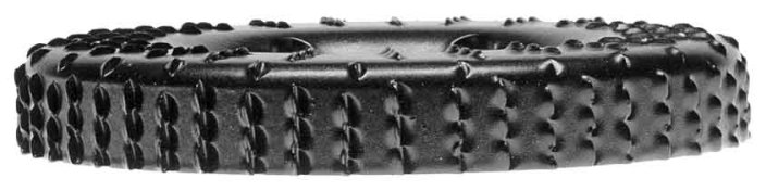 Raspelfräser für Winkelschleifer 120 x 12 x 22,2 mm versenkt, hohe Zahnung, TARPOL, T-49