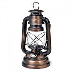 Lantern metalic cupru PARTY 25cm, kerosen, conform EN 14059 KLC