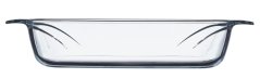 Pekáč hranatý, 39x25x7cm, 4L, sklo číre PYREX