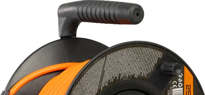 Kábel Strend Pro DG-FB04 25 m, predlžovací na bubne, prierez 1,5mm2