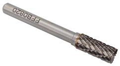 Technischer Zylinderschaftfräser 12 x 25 mm, Länge 66 mm, TYP B, Schaft 6 mm, XL-TOOLS