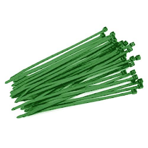 Kabelska vezica Strend Pro CT66BG, 150x2,5 mm, 50 kos, zelena, najlon, vezava