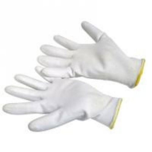 Polunatopljene rukavice gumene Venitex PU702 br. 8/10 par bijelo