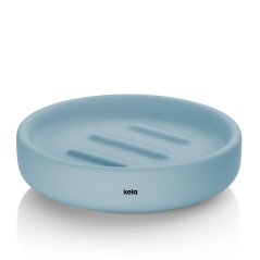 Keramická mydelnička Sana frost blue 3 cm priemer 11,5 cm