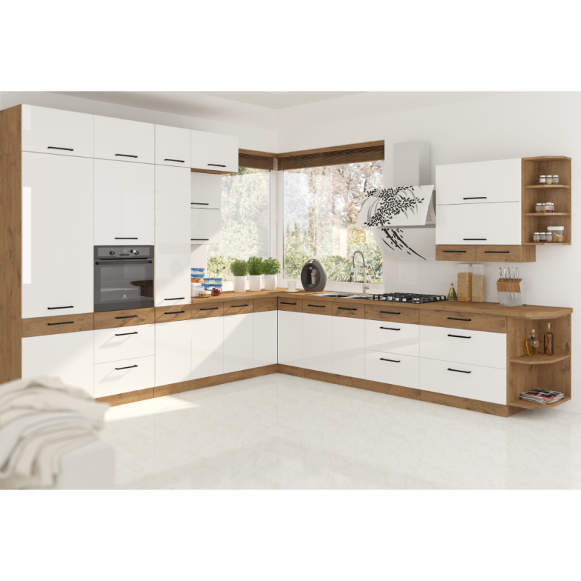 Oberer Regalschrank, Lanzetteiche, VEGA 30 G-72 OTW