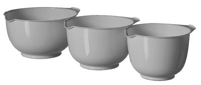 Curver® zdjela, set od 3 zdjele, za mućenje, 1,5 lit.+ 2 lit. + 2,5 lit., siva