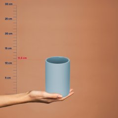 Keramický pohár Sana 11,5 cm modrý