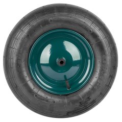 Lastenrad WBw 12, für eine Schubkarre, aufblasbar, Kunststoffkoffer, Ersatzrad ohne Achse