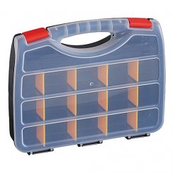 Organizator valiză HL30123, 31,5x25,5x5,5 cm, max. 7 kg, 15 compartimentări