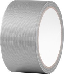 Strend Pro Klebeband, 50 mm, L-10 m, Textil, selbstklebend, grau