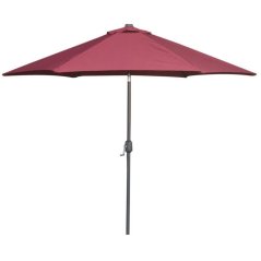 Suncobran 270 cm bordo MANGO s ručkom