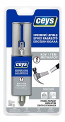 Lipici Ceys EPOXICEYS pentru metal, seringa, 28 g