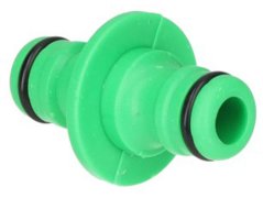 Vmesni kos za 2 hitri spojki 1/2";, plastika, XL-TOOLS