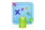 Úszómedence Bestway® 53052, Fantasztikus Akvárium, gyermek, felfújható, 2,39x2,06x0,86 m