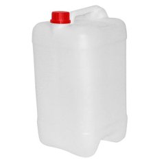 Kanister JPP 10 lit., sztaplowany, bandaska na wodę pitną, HDPE