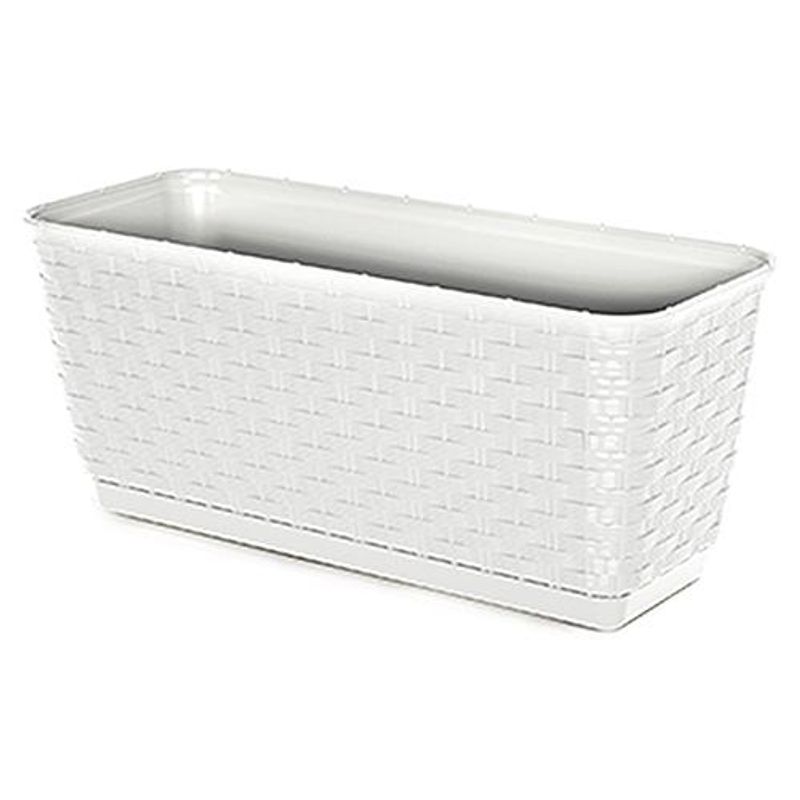 Virágcserép RATOLLA P 12 lit, barna, szőnyeggel