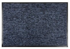 MagicHome CPM 305 szőnyeg, ajtó előtt, 60x90 cm, fekete/kék