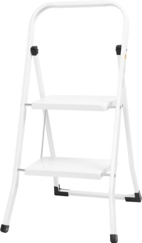 Lépcsők Strend Pro LFD105 2 lépcsős, acél, EN14183, sz. 150 kg, gumi nélkül