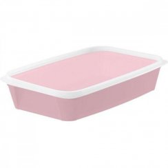 Lebensmittelbehälter UH 1,2l LUNCH rosa 23x15,5x5,5 cm
