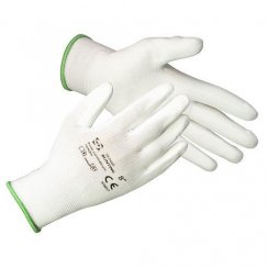 Rękawiczki ST BROTULA White 07/S ogrodowe, białe