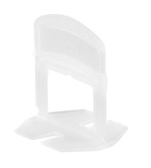 Spacer Strend Pro LS230T, wyrównujący, pod okładziną, 1,0 mm, op. 300 szt., biały plastik (akce)