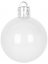 MagicHome Weihnachtskugeln, 31 Stück, Weiß - Silber, Mix, für Weihnachtsbaum, 6-3 cm