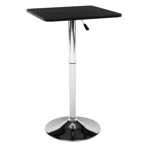 Barski stol podesive visine, crni, 57x84-110 cm, FLORIAN